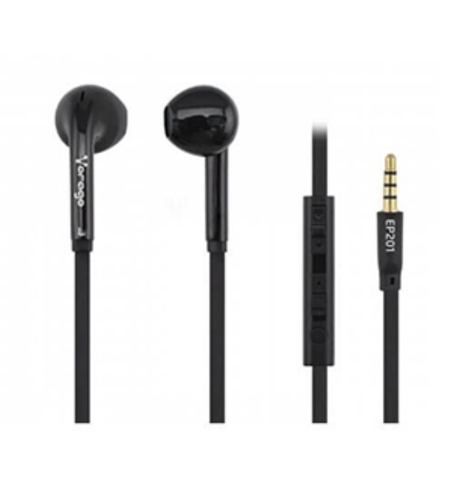 Audifono Con Microfono - Binaural - Intrauditivo - 16Ohm - 20Hz a 20kHz - 120cm Cable - Mini-phone (3.5mm)