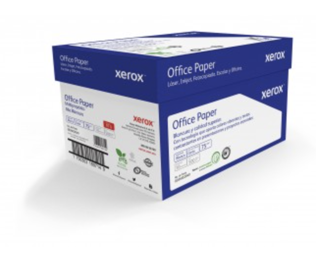 XEROX PAPEL OFFICE AZUL CARTA 97% BLANCURA 5000 Hojas